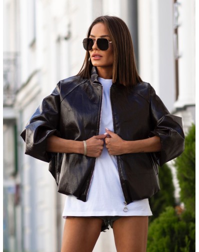 Kurtka Bomberka Czekoladowa