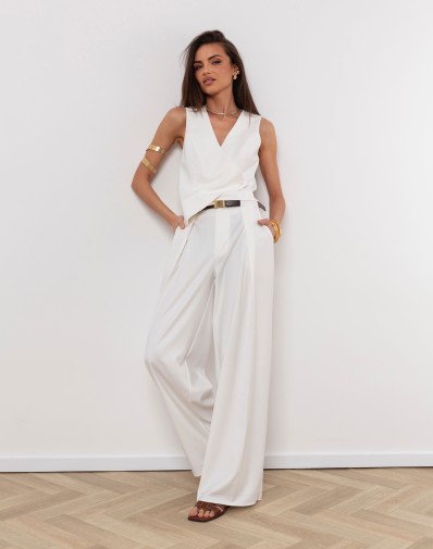 Spodnie Erica śmietankowe GAT II