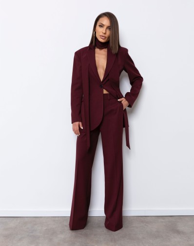 Spodnie Orlando Bordo