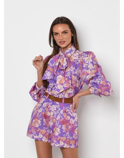 Komplet z tkaniny bawełnianej Colin BRAK SZARFY