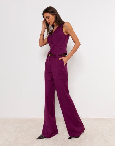 Spodnie Bonita purpura GAT II