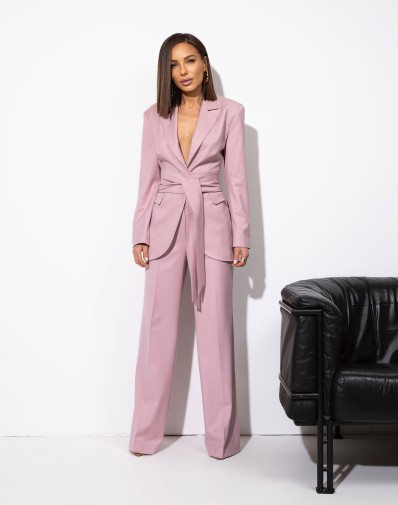 Spodnie Orlando Liliowe