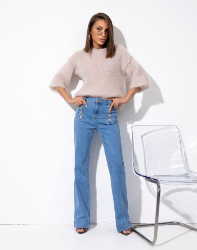 Dżinsy ze Złotymi Guzikami