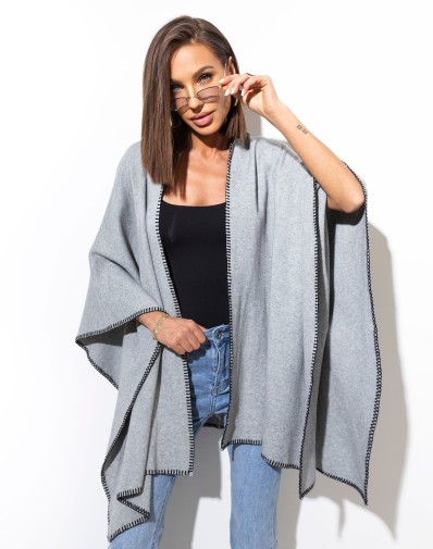 Kardigan Szary 25200-90