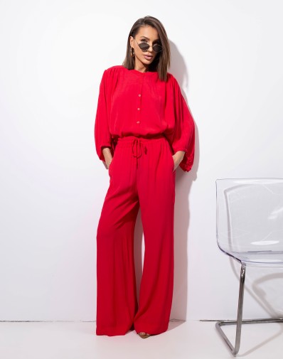 Komplet 2-częściowy Alessia Czerwony 33051