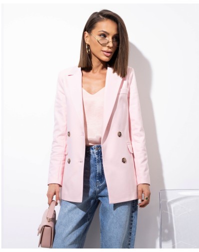 Dwurzędowa marynarka Melisa Jasny Róż