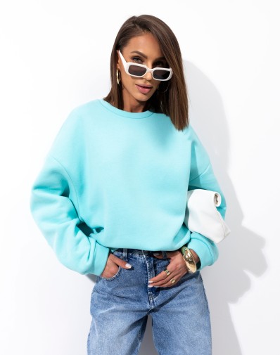 Klasyczna Bluza Eve Miętowa