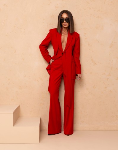 Spodnie Orlando Czerwone