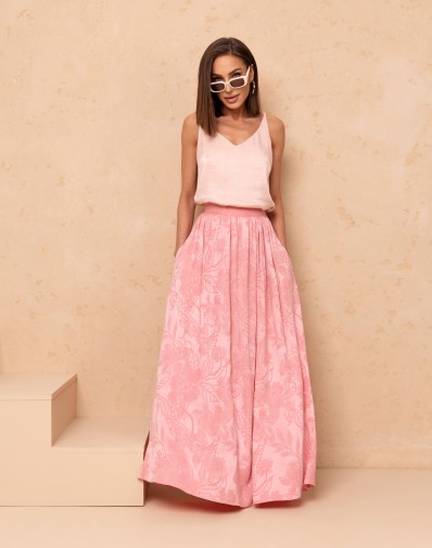 Spódnica Maxi Londa Różowa
