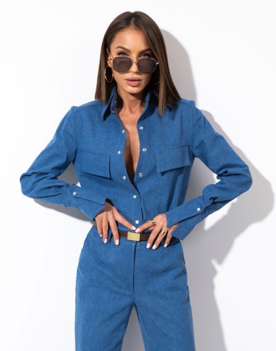Komplet Olivia Ciemny Jeans GAT II